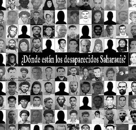 imagen de desaparecidos saharauis