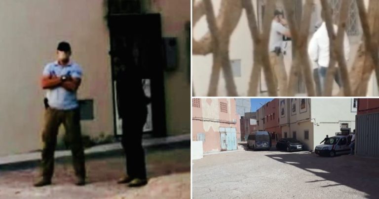 policia marroquí en territorios ocupados