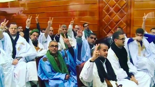 imagen del juicio de Gdeim Izik