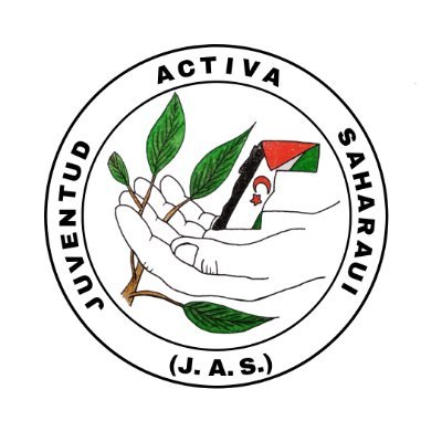 Logo de juventud activa saharaui