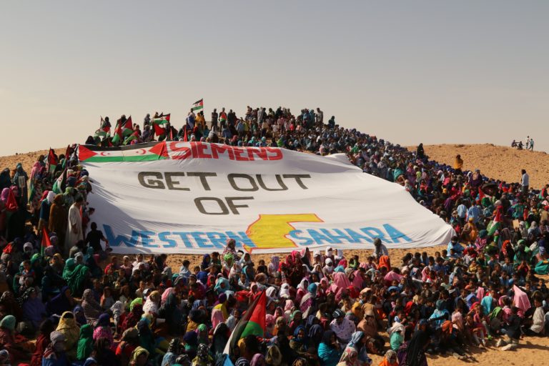 manifestacion contra siemens gamesa