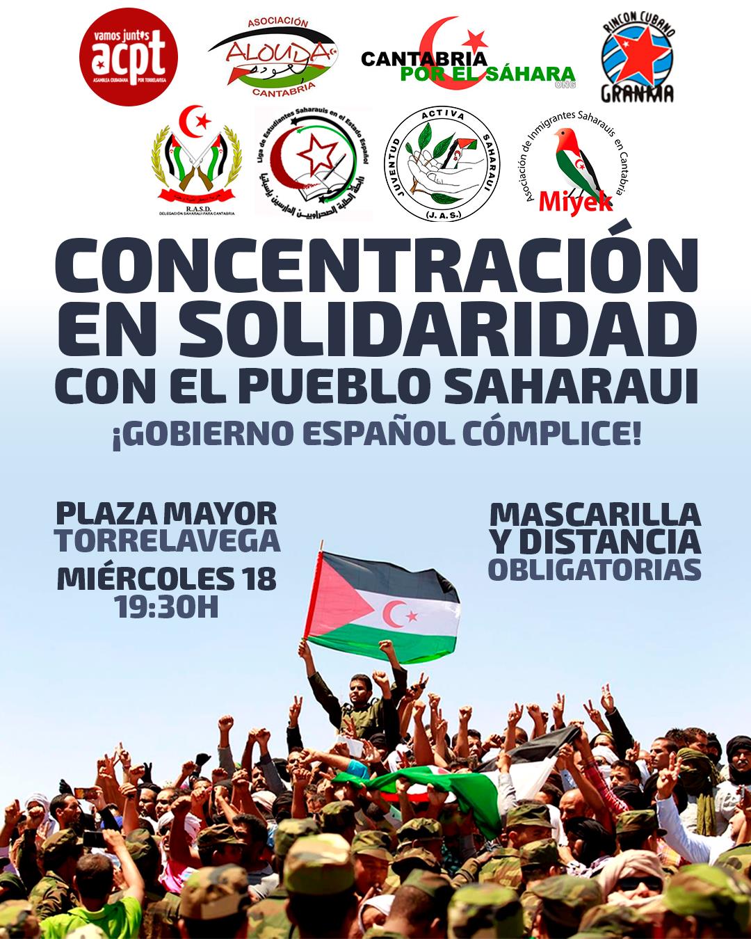 Concentración en Torrelavega
