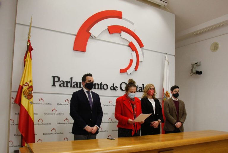 intergrupal parlamento de Cantabria