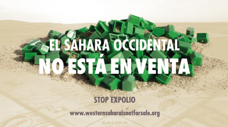 banner campaña expolio recursos naturales
