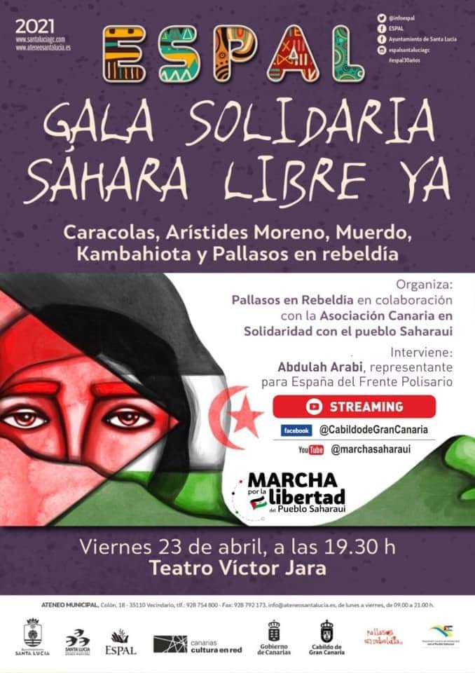 cartel gala solidaria