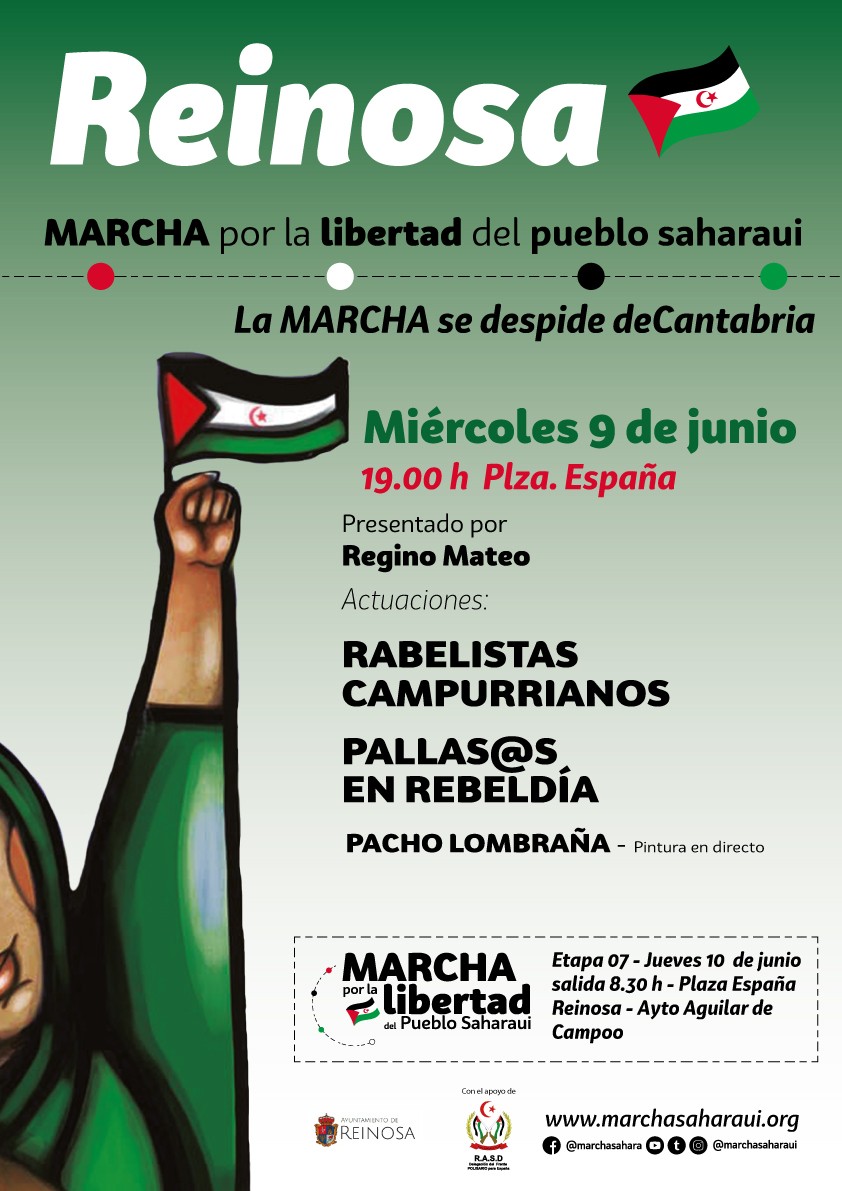 marcha saharaui Reinosa
