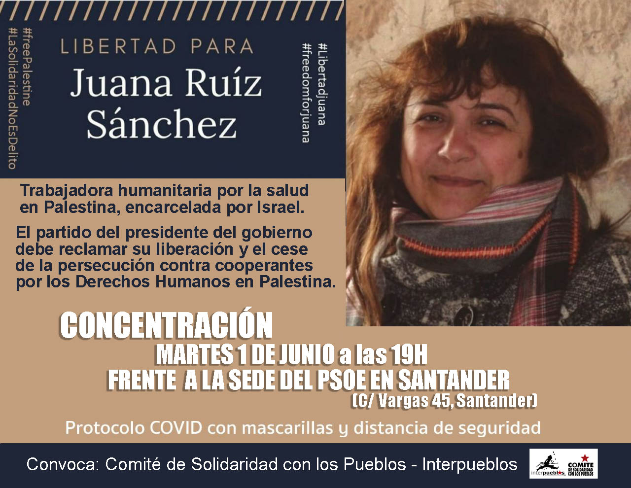 Concentración Libertad Juani