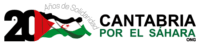 logo aniversario Cantabria por el Sáhara