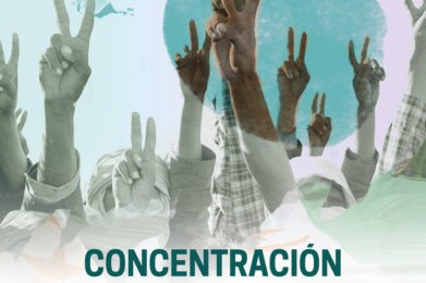cartel concentración Torrelavega