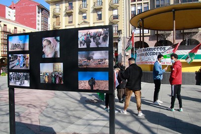 Foto de la concentración en Torrelavega