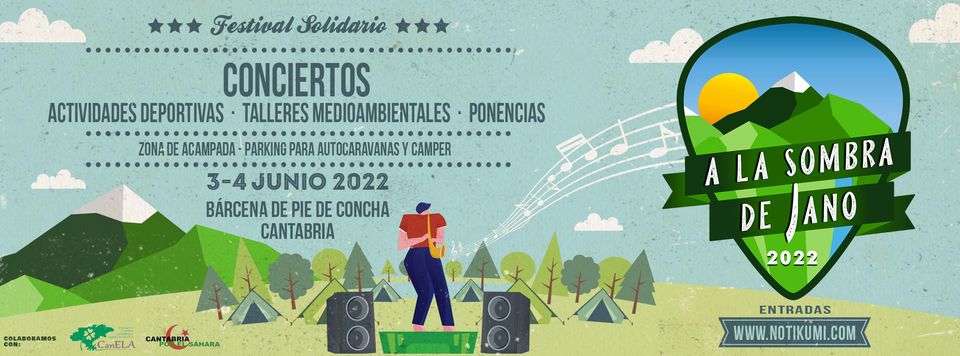 Cartel a la sombra de jano music festival