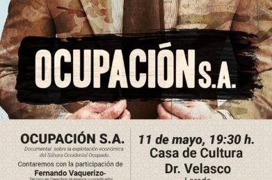 Cartel de Documental Ocupación En Laredo