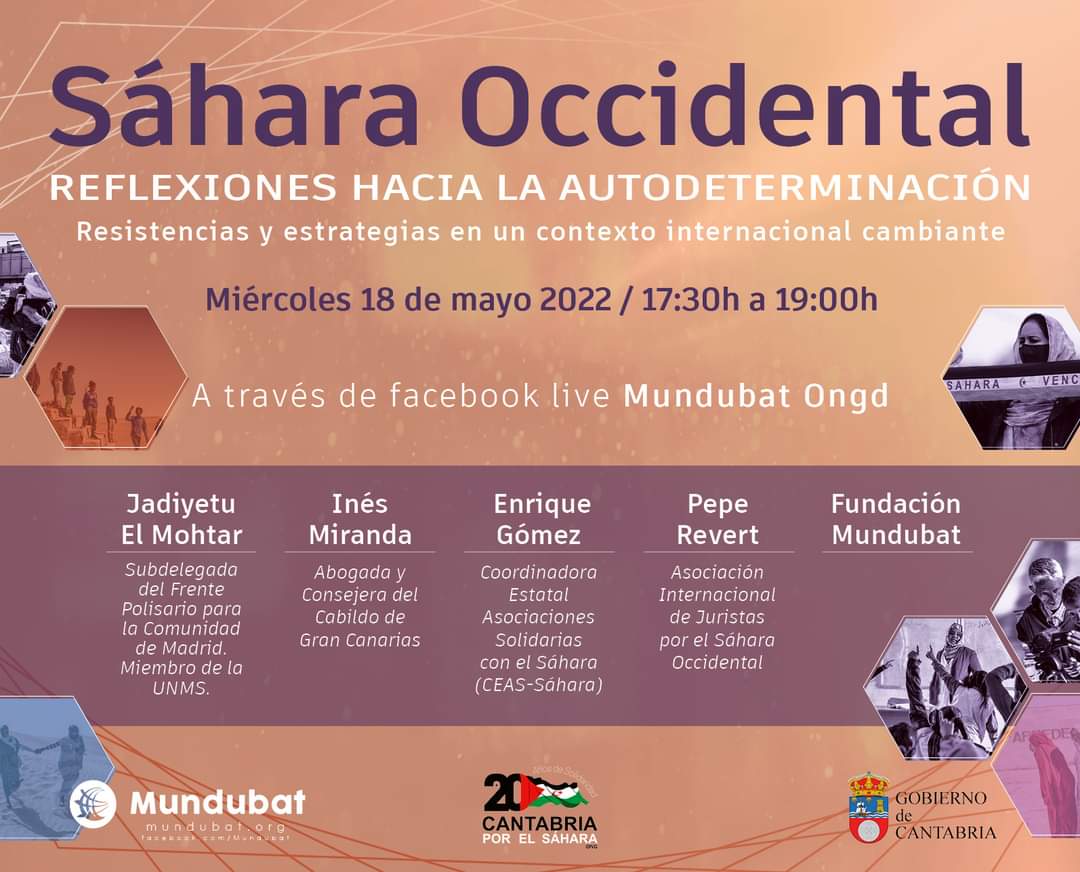 Cartel de la charla
