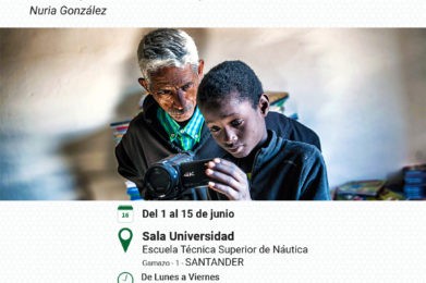 Cartel exposición Santander