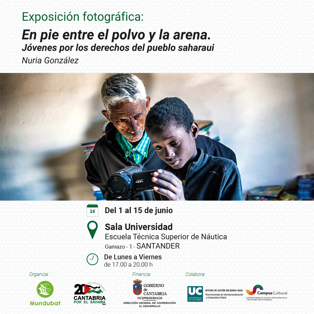 Cartel exposición Santander