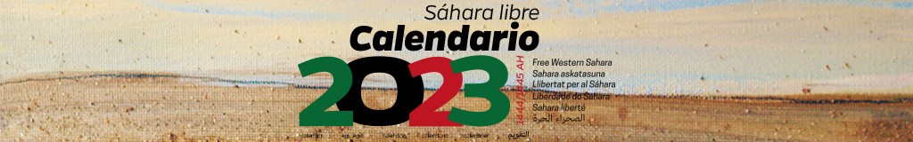 calendario 2023 Cantabria por el Sáhara