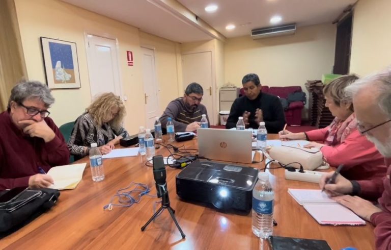 foto de la Reunión de CEAS y delegación Polisario