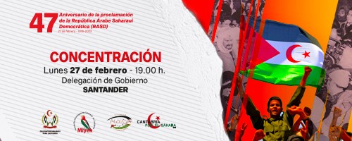 Cartel de la concentración en Santander