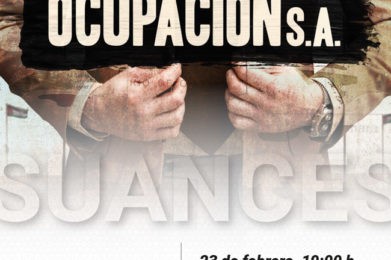 cartel de la presentación del documental en Suances