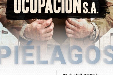 Cartel documental Ocupación S.A. en Piélagos