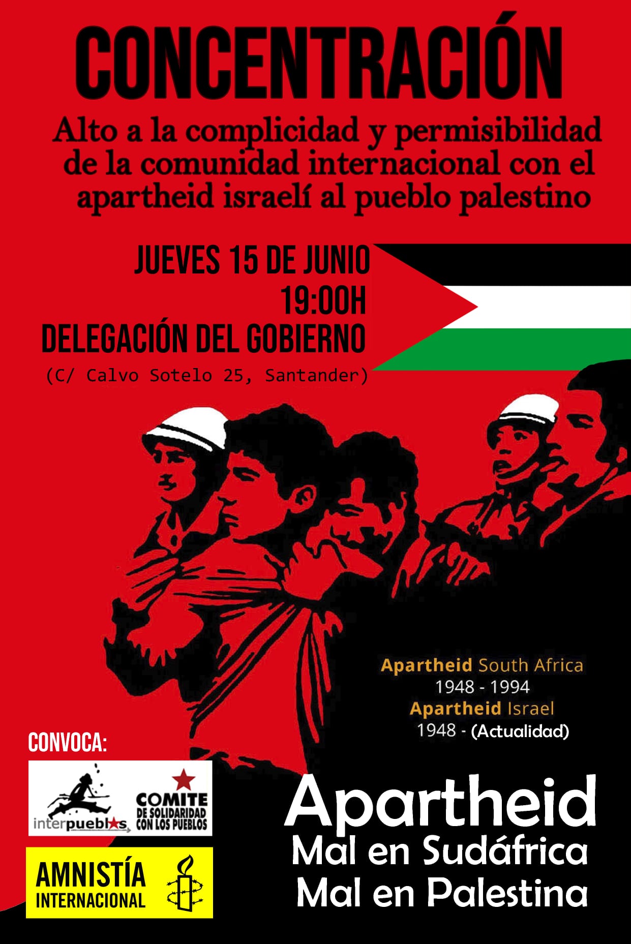 Cartel de la Concentración de Interpueblos