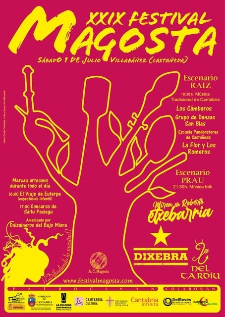 Cartel de la XXIX festival Magosta