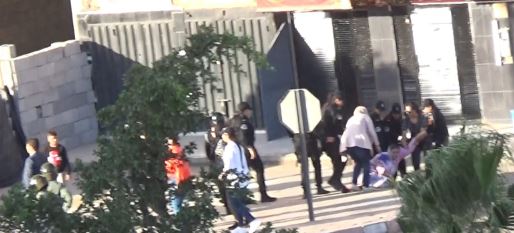 momento de represión en el Sáhara Occidental Ocupado