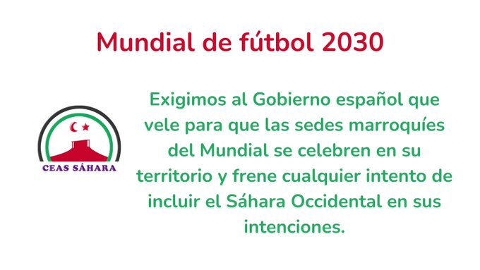 comunicado sobre el mundial de futbol