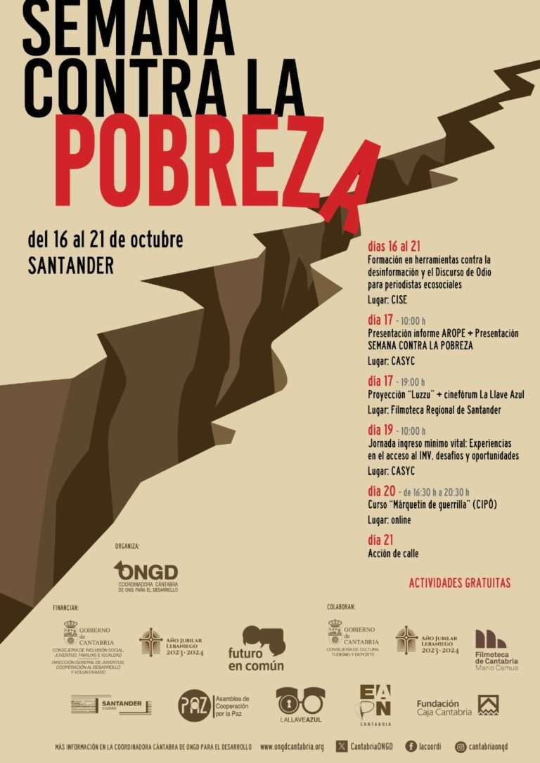 Semana contra la pobreza