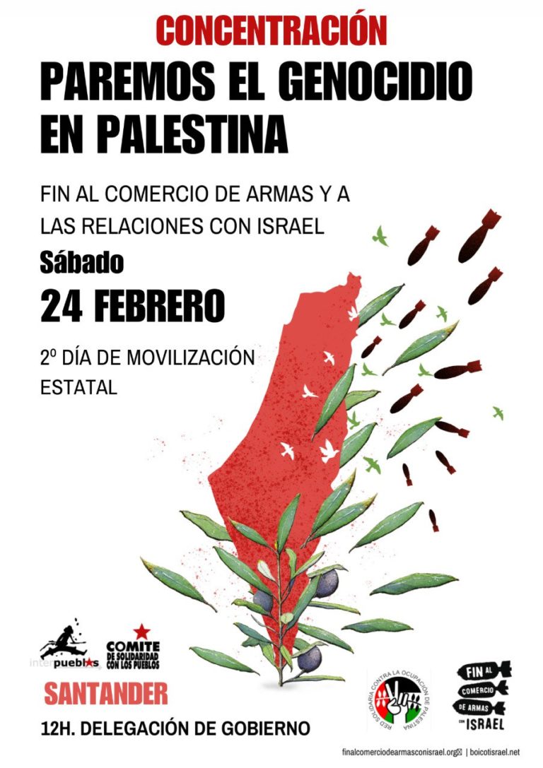 concentración palestina