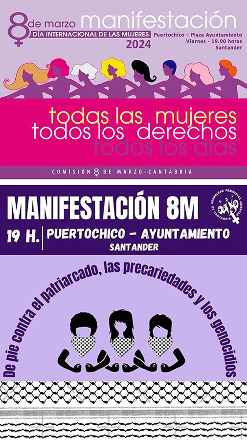 MANIFESTACIÓN DEL 8 DE MARZO MUJER