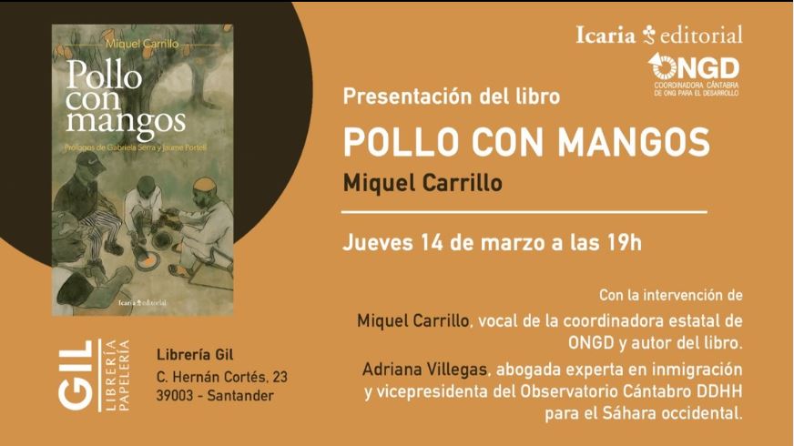 PRESENTACIÓN DEL LIBRO POLLO CON MANGO