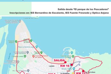 cartel IX marcha solidaria Laredo
