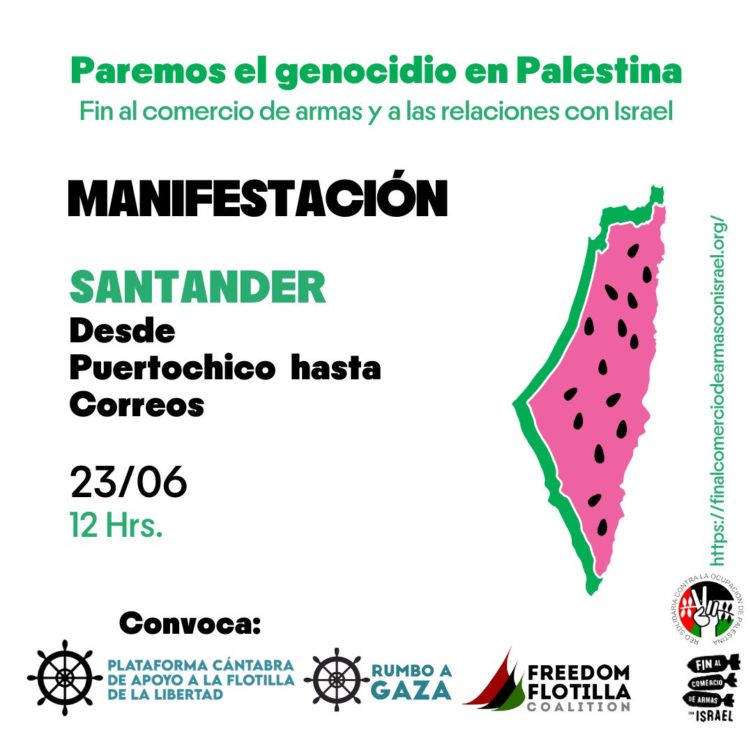 Manifestación Palestina