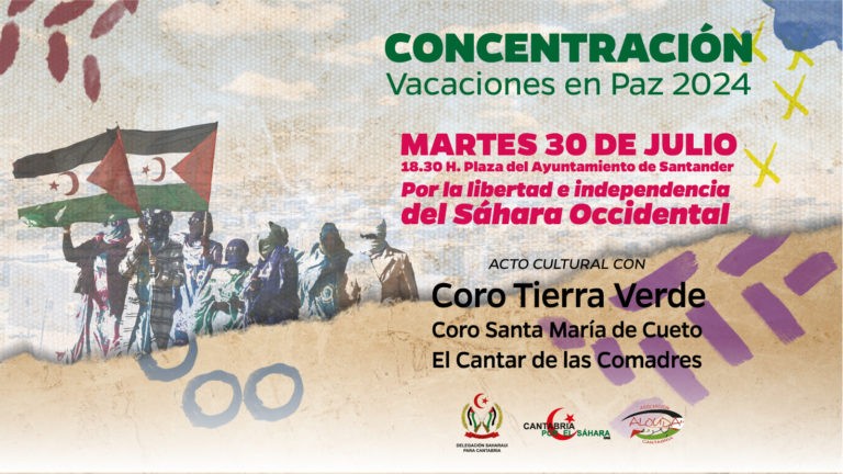 Concentración Vacaciones en Paz 2024 Santander