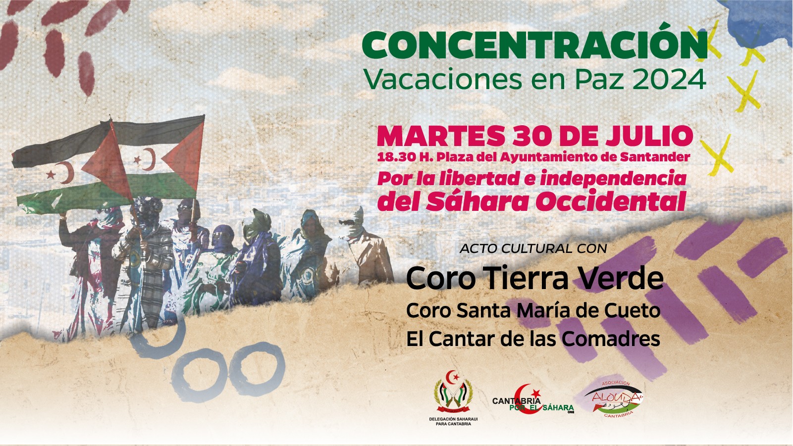 Concentración Vacaciones en Paz 2024 Santander