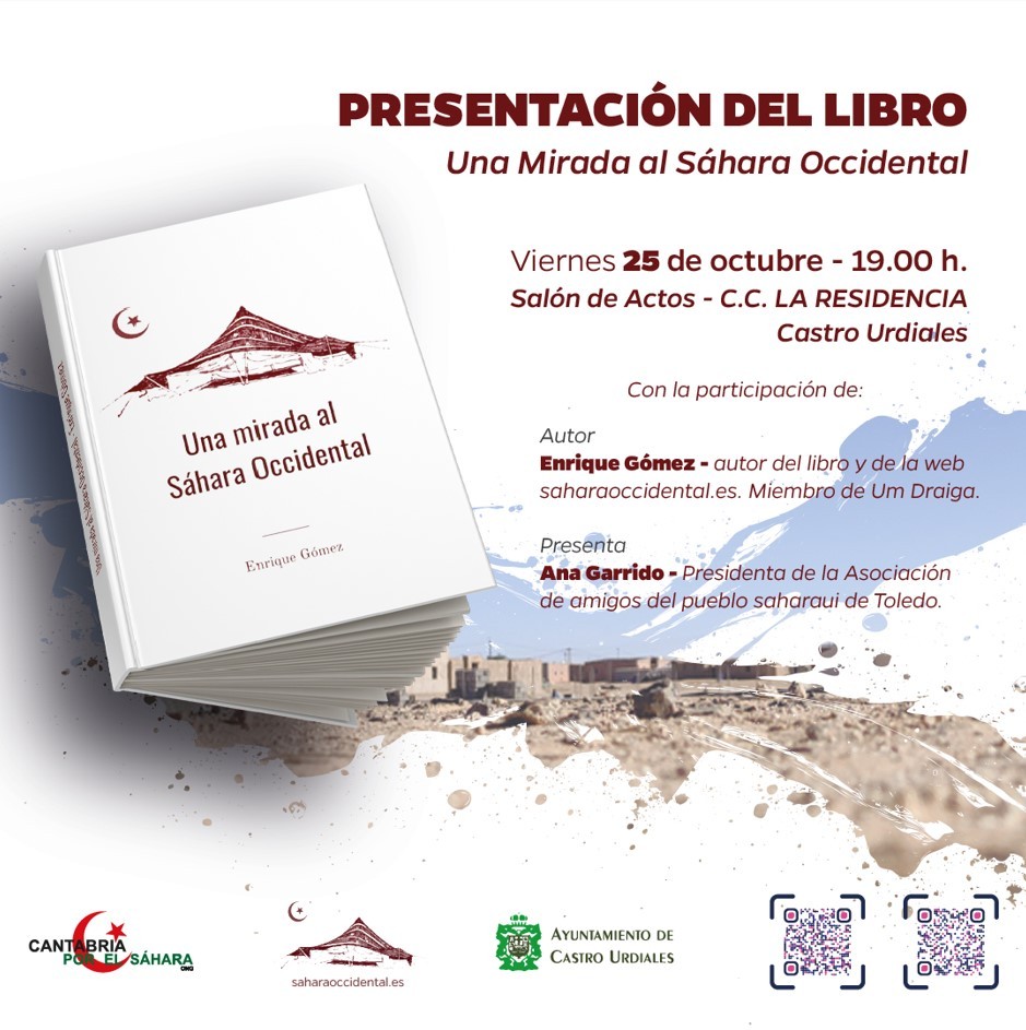 Cartel presentación Libro en Castro Urdiales