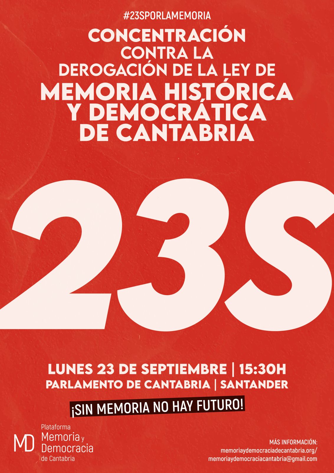 Concntracion Memoria Cantabria