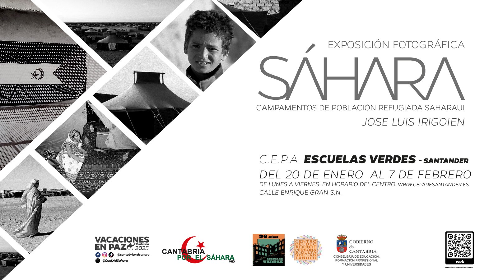 cartel exposición en el CEPA Santander
