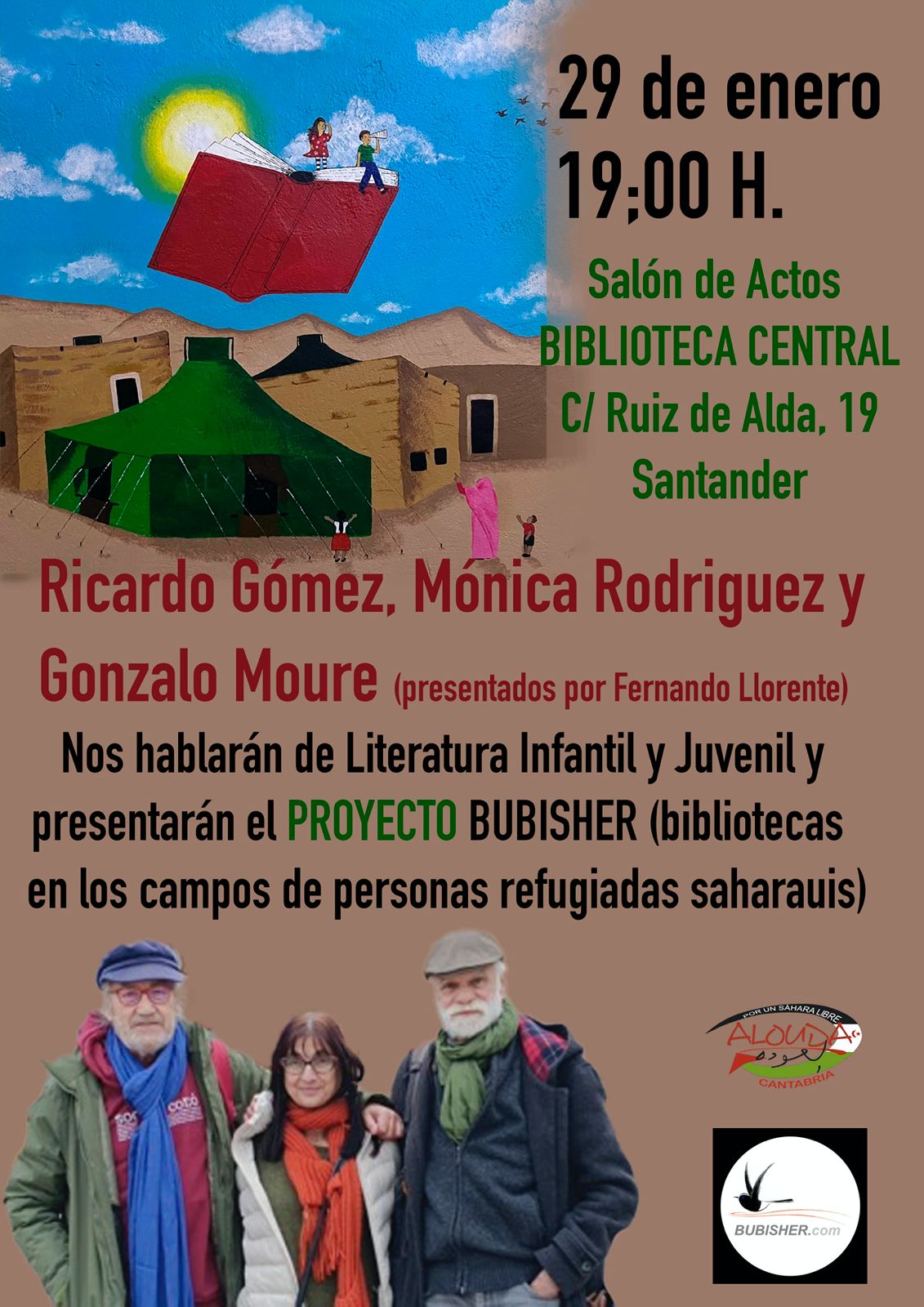 Presentación Bubisher Biblioteca central Santander