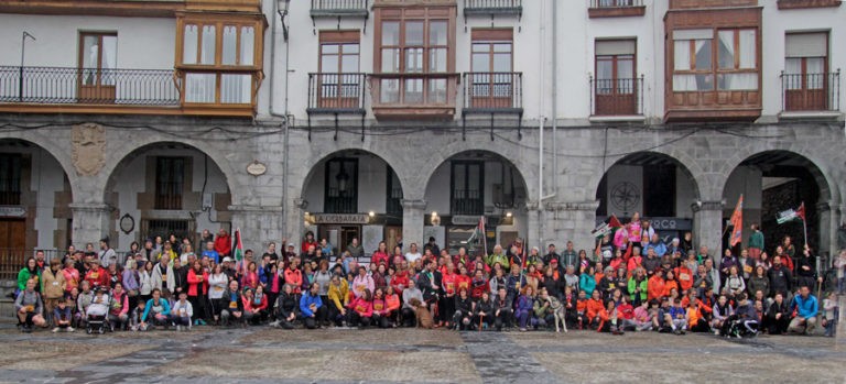 Foto de grupo de la edicion de la ruta castreña 2024