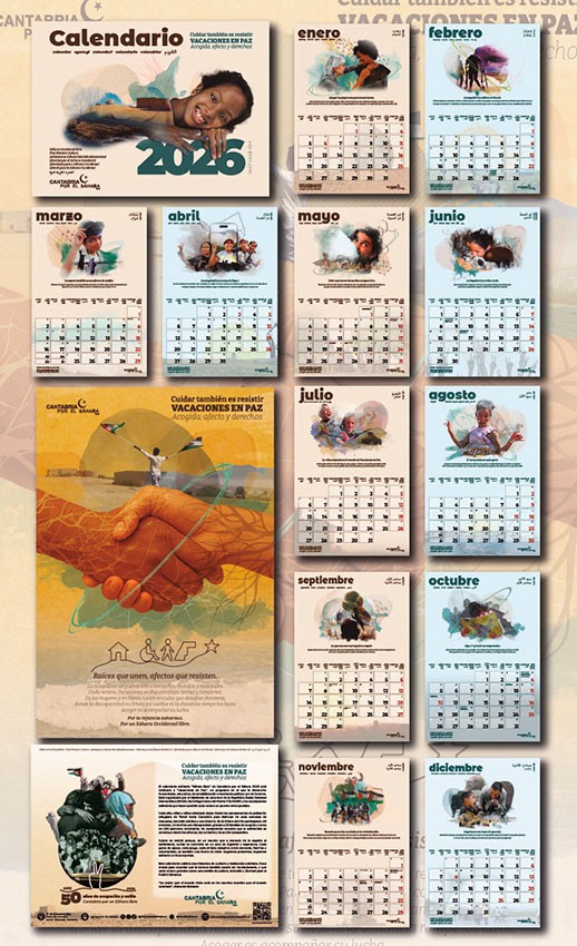 Calendarios solidario 2026 CxS