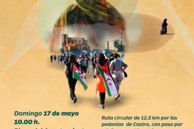 Cartel VII Ruta solidaria VeP en Castro Urdiales